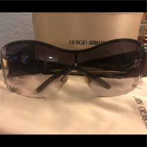 Grey Armani sunglasses